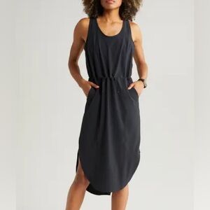 Zella Nordstrom In Flight Drawcord Waist Utility Dress